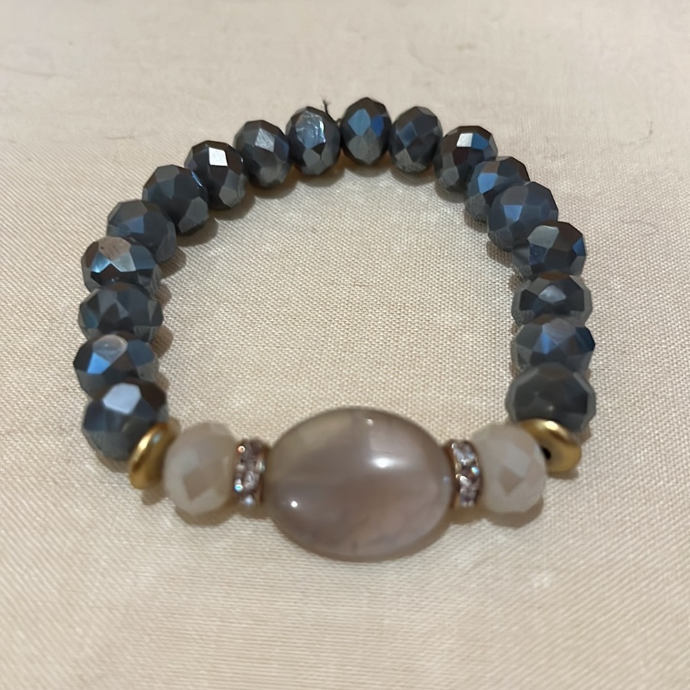 Ali Khan New York Stretch Bracelet